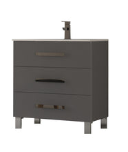 Eviva Libra 28 Gray Modern Bathroom Vanity