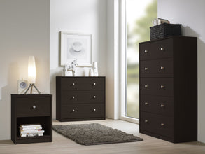 Tvilum Studio Collection 3-Drawer Dresser, Coffee