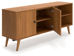 Signature Design by Ashley Thadamere Large TV Stand, Brown