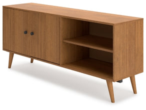 Signature Design by Ashley Thadamere Large TV Stand, Brown