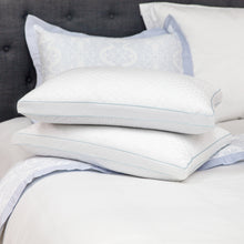SensorPEDIC Luxury Dual Comfort Reversible Standard Bed Pillow with 400 Thread Count Cotton Cover - 2 Pack