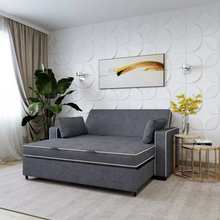 Serta® Augusta Full Sleeper Sofa in Charcoal