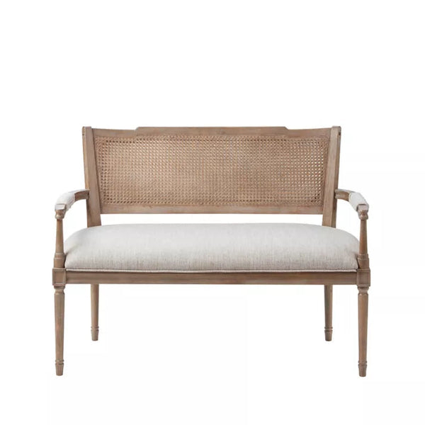 Madison Park Willshire Settee in Beige