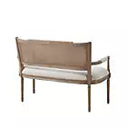 Madison Park Willshire Settee in Beige