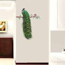 DIY Peacock Removable Mural Wall