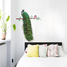DIY Peacock Removable Mural Wall