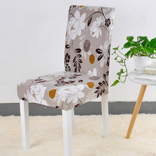 Floral Print Chair Cover