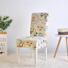 Floral Print Chair Cover