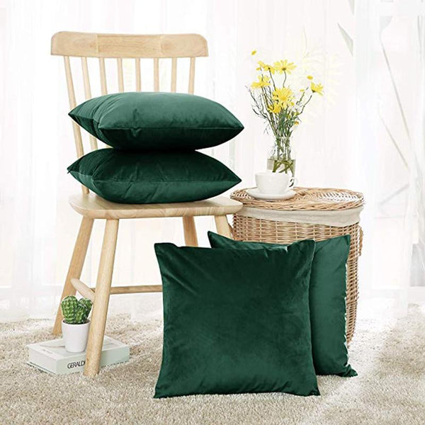 Soft Velvet Decorative Cushion Cover