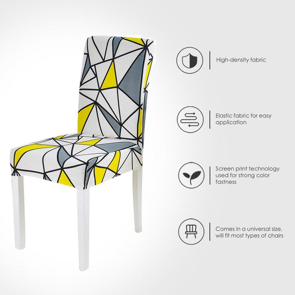Floral Print Chair Cover
