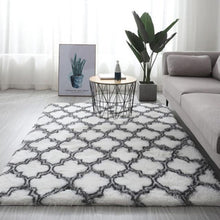 Grey Carpet Tie Dye Plush Carpets
