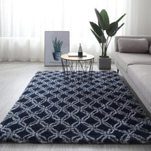 Grey Carpet Tie Dye Plush Carpets