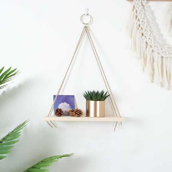Hanging Wooden Shelf