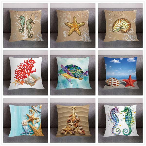 Underwater World Pillow Cushion Cover
