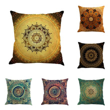 Geometry Painting Linen Cushion Cover