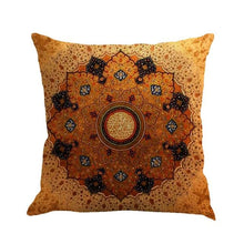 Geometry Painting Linen Cushion Cover