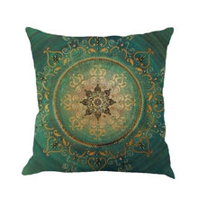 Geometry Painting Linen Cushion Cover
