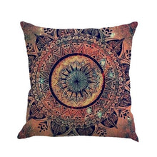 Geometry Painting Linen Cushion Cover