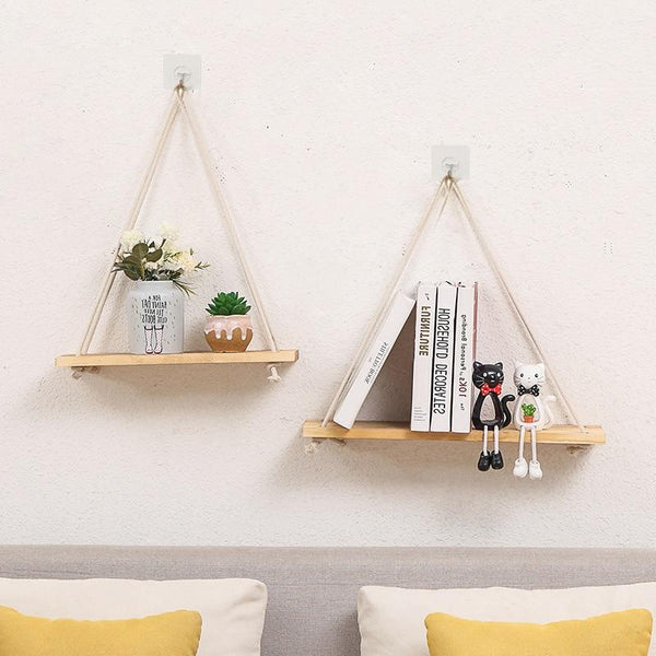 Small Set of Hanging Wall Shelves