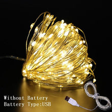 Copper Wire LED String Lights