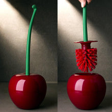 Creative Cherry Toilet Brush and Holder