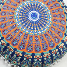 Indian Mandala Round Cushion Cover