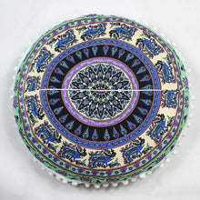 Indian Mandala Round Cushion Cover