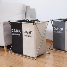 Three Grid Water Proof Laundry Sorter