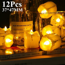 6/24Pcs Flameless LED Candles Tea Light