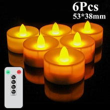 6/24Pcs Flameless LED Candles Tea Light
