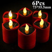 6/24Pcs Flameless LED Candles Tea Light