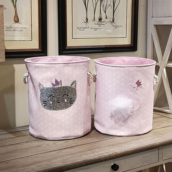 Dinosaur Swan Baby Laundry basket