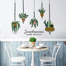 Tropical Plants Leaves Wall Sticker