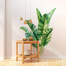 Tropical Plants Leaves Wall Sticker