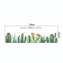 Tropical Plants Leaves Wall Sticker