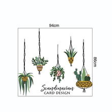 Tropical Plants Leaves Wall Sticker