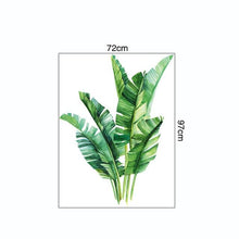 Tropical Plants Leaves Wall Sticker