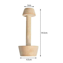 Double Side Wooden Cake Pusher