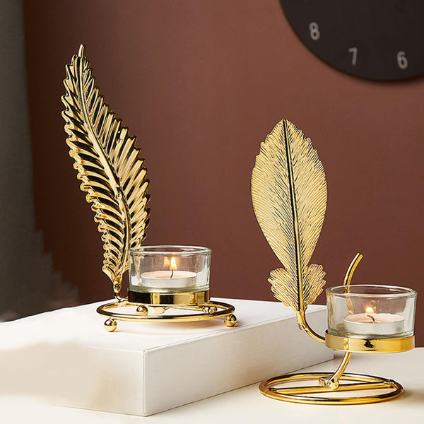 Light Luxury Iron Candle Holder