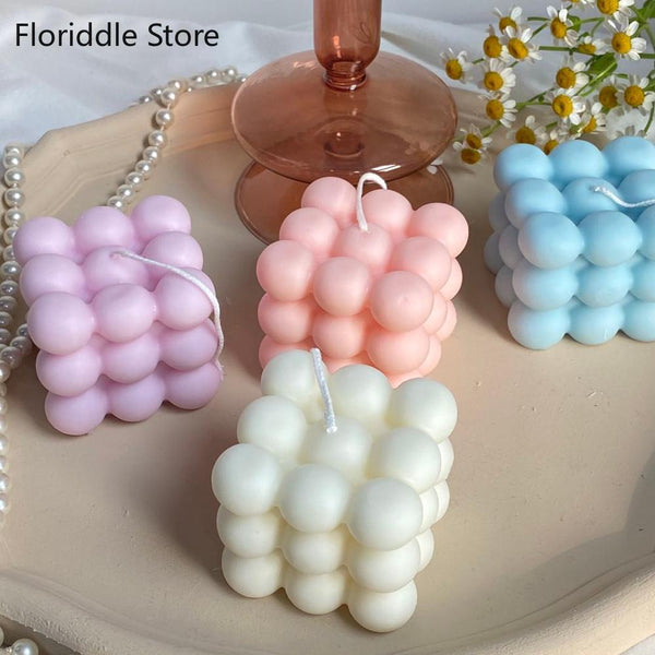 Bubble Cube Candle