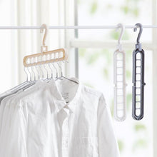 9-hole Clothes hanger organizer