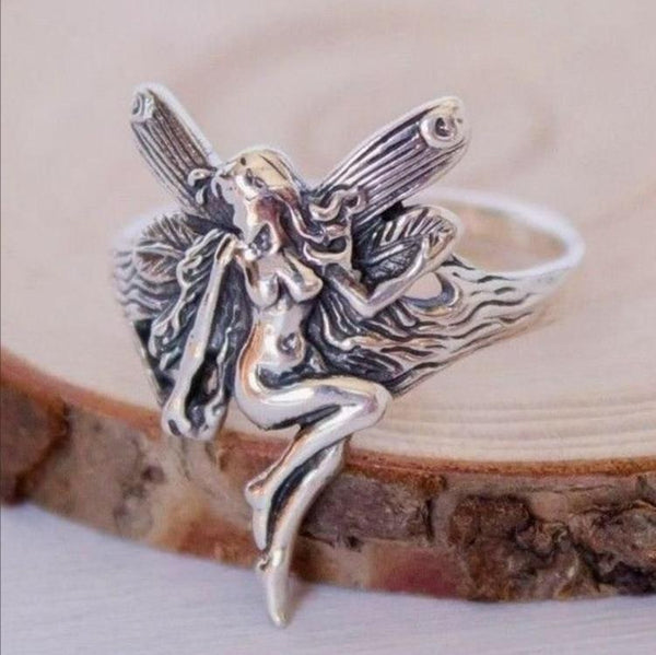 Vintage Silver Plated Angel Wings