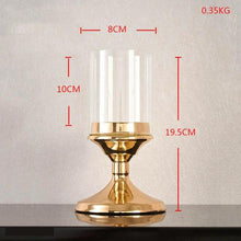 Metal Crystal Candle Lantern