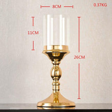 Metal Crystal Candle Lantern