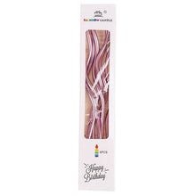 Threaded Candle Curved Cake Decoration Set