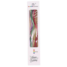 Threaded Candle Curved Cake Decoration Set