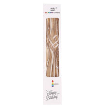 Threaded Candle Curved Cake Decoration Set
