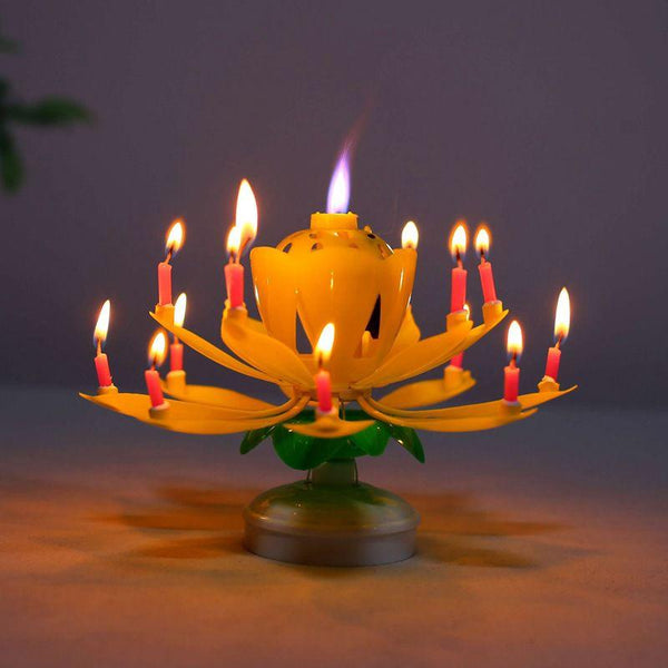 Music Birthday Cake Candles