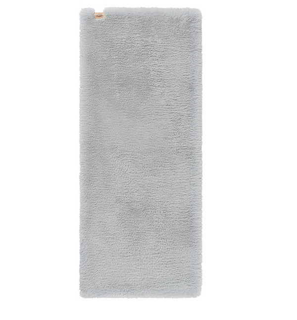 UGG® Aussie 2' x 5' Faux Fur Area Rug in Glacier Grey