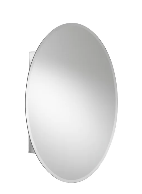 JACUZZI® 21" x 31" Recessed or Surface Mount Frameless Medicine Cabinet with 2 Adjustable Shelves